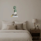 Diz Çöken Figür Dekoratif Aynalı Tablo - 2