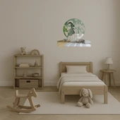 Ayda Köpek Tasarımlı Dekoratif  Aynalı Tablo thumbnail 2