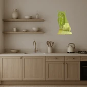 Sevimli Kediler Dekoratif İç Mekan Altın Aynalı Tablosu thumbnail 4