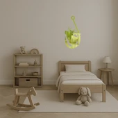 Geyik Başlı Dekoratif Askı Altın Aynalı Tablosu thumbnail 4