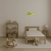 Minimalist Uçak Altın Aynalı Tablosu - 4