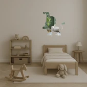 Kükreyen Aslan Dekoratif Duvar Aynalı Tablosu thumbnail 4