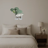 Büyük Kulaklı Köpek Dekoratif  Aynalı Tablo thumbnail 2