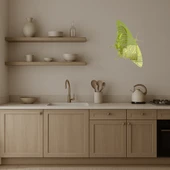 Sanatsal Kelebek Duvar Altın Aynalı Tablosu - Model 23 thumbnail 1