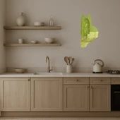 Modern Köpek Silüet Dekoratif Altın Aynalı Tablo thumbnail 3