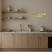 Retro Tarzda Sevgiliye Özel  Altın Aynalı Tablo thumbnail 3