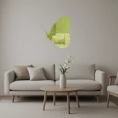 Kelebek Tasarımlı Dekoratif Altın Aynalı Tablo thumbnail 1