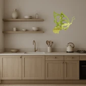 Kelebek Motifli  Dekoratif Altın Aynalı Tablo thumbnail 3