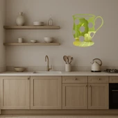 Çay Fincanı Altın Aynalı Tablo - 3