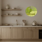 Taze Domates Motifli  Dekoratif Duvar Altın Aynalı Tablosu thumbnail 2