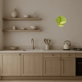 Üçlü Gözyaşı Damlası  Dekoratif Altın Aynalı Tablo thumbnail 2