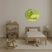 Taze Domates Motifli  Dekoratif Duvar Altın Aynalı Tablosu thumbnail 3