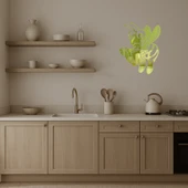 Mutlu Arı ve Kitap Tasarımlı Dekoratif Altın Aynalı Tablo thumbnail 3