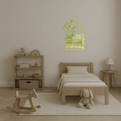 Pasta ve Balon Dekoratif Altın Aynalı Tablo thumbnail 5