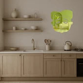 Ağlayan Çocuk Emoji Altın Aynalı Tablo thumbnail 3