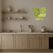 Okula Hazır Tahtalı Duvar Altın Aynalı Tablosu - 3