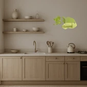 Balık Ağzında Adam Altın Aynalı Tablosu thumbnail 3