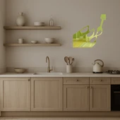 Oje Şişesi Tasarımlı  Duvar Altın Aynalı Tablosu thumbnail 4