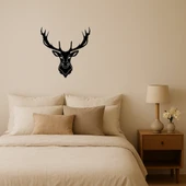 Modern Ahşap Geyik Çiftleri Dekoratif Duvar Tablosu thumbnail 1