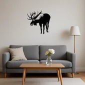 Geyik ve Geyik Dekoratif Tablo - Doğal Zarafet thumbnail 4