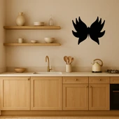 Modern Kelebek Tasarımlı MDF Sanat Tablosu thumbnail 2