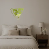 Peynirli Pizza Dilimi Dekoratif Altın Aynalı Tablo thumbnail 2