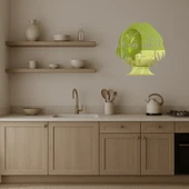 Yeşil Gözlü Genç Erkek Portre Altın Aynalı Tablosu thumbnail 3