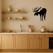 Geyik ve Geyik Dekoratif Tablo - Doğal Zarafet thumbnail 2