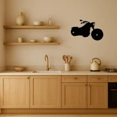 Klasik Motorcu MDF Duvar Dekorasyonu - 2