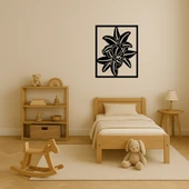 Çiçek Detaylı Dekoratif Duvar Tablosu thumbnail 3