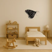 Zarif Kelebek Motifli Duvar Dekorasyonu - 3