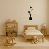 Minimalist Çiçek Desenli Dekoratif Tablo - 3