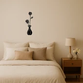 Minimalist Çiçek Desenli Dekoratif Tablo - 1