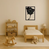 Modern Çiçek Desenli Dekoratif Tablo thumbnail 3