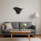 Zarif Kelebek Motifli Duvar Dekorasyonu - 4