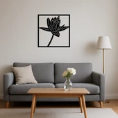 Çiçek Motifli Dekoratif Duvar Paneli thumbnail 4