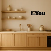 Kalp ve Aşk Temalı MDF İç Mekan Dekoratif Tablo thumbnail 2