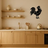 Tavuk Figürlü MDF Dekoratif Tablo thumbnail 2