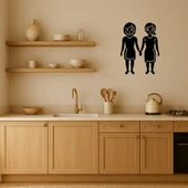 Kadınlar El Ele Emoji Dekoratif Tablo thumbnail 2