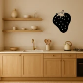 Çilek Desenli Dekoratif İç Mekan Tablosu thumbnail 2