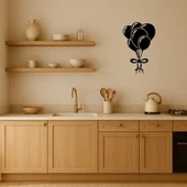 Renkli Balon Kutlaması MDF Dekoratif Tablo thumbnail 1