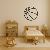 Basketbol Sanatı MDF Dekoratif Tablo thumbnail 3