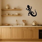 Kertenkele Figürü MDF Duvar Dekoru thumbnail 2