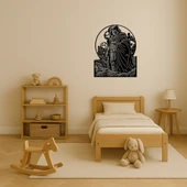 Ayda Jedi Şövalyesi Temalı Dekoratif MDF Tablo thumbnail 3