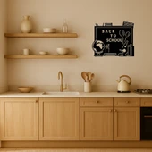 Okula Dönüş Tahtası Dekoratif Tablo - 3