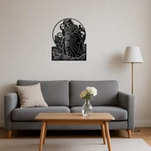 Ayda Jedi Şövalyesi Temalı Dekoratif MDF Tablo thumbnail 4