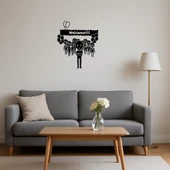 Karşılama ve Balonlar Dekoratif Tablo thumbnail 2