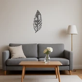 Zarif Tüy Desenli MDF Dekoratif Tablo - 4