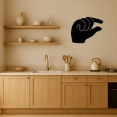 Çimdikleyen El Dekoratif Tablo thumbnail 2