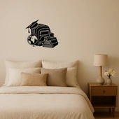 Kitap ve Okul Çantası Dekoratif Tablo - 1